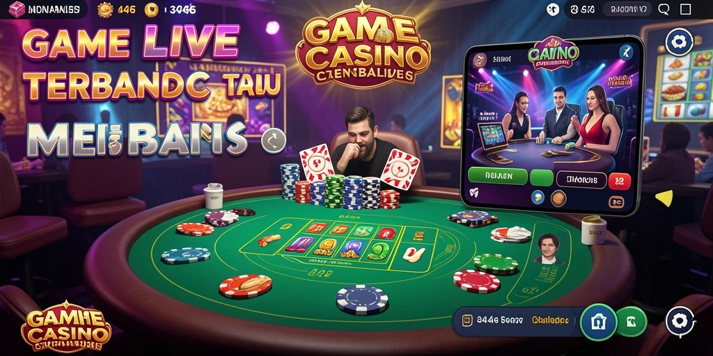 Screeshot utama dari gameplay menarik di 3446 Live Casino.