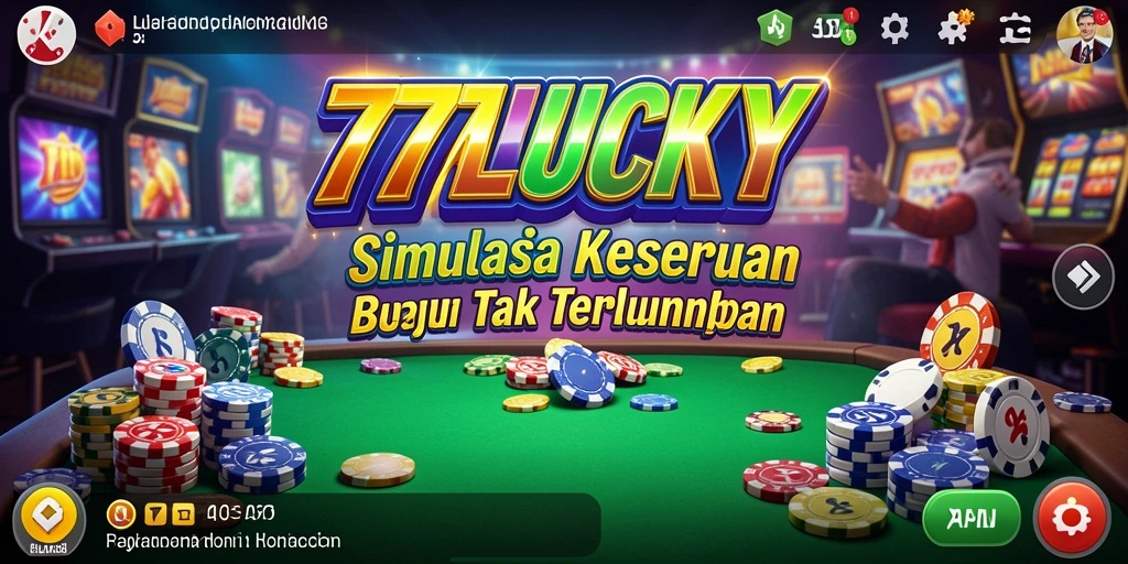 Tampilan gameplay penuh aksi dalam 777LUCKY yang seru dan mendebarkan.