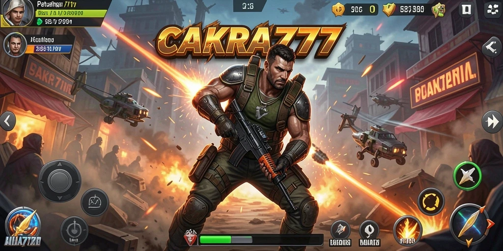 Tampilan grafis dan aksi mendebarkan di CAKRA777.