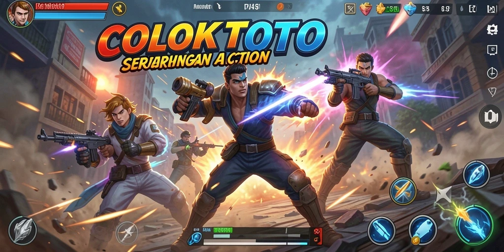 Tampilan aksi mendebarkan dalam COLOKTOTO dengan serangan spektakuler.
