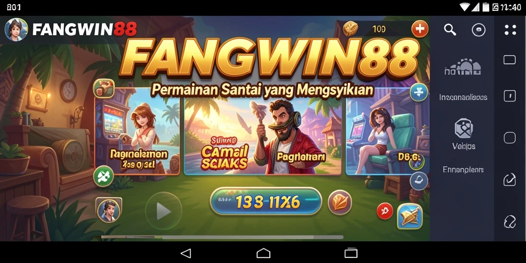 Tampilan menarik dari gameplay <strong>FANGWIN88</strong> yang menggembirakan.