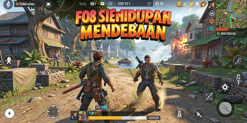 Tampilan gameplay FO8 yang mengasyikkan dan interaktif.