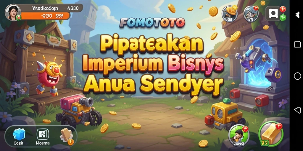 Gameplay FOMOTOTO yang menantang dan inovatif dalam dunia Tycoon.