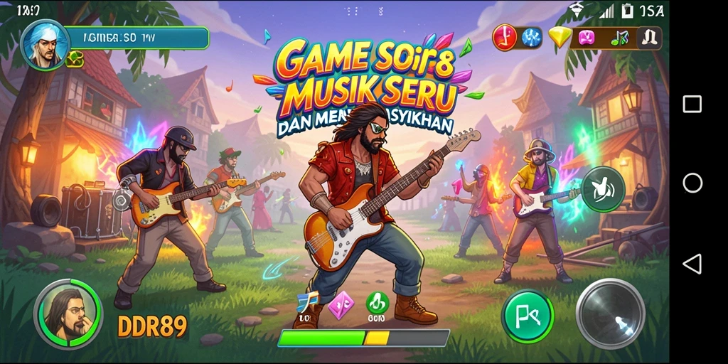 Screenshot gameplay IDR89 menampilkan antarmuka permainan yang menarik dan dinamis.
