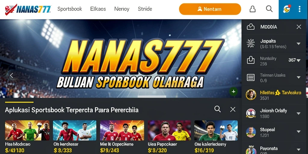 Tangkapan layar gameplay <strong>NANAS777</strong> menampilkan taruhan langsung yang mendebarkan.