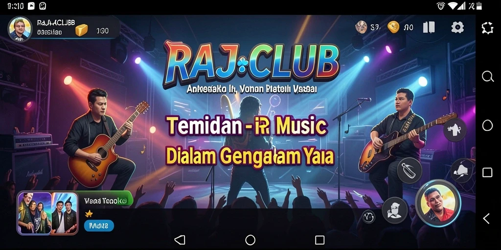 Tampilan gameplay RAJACLUB yang menyenangkan dan interaktif.
