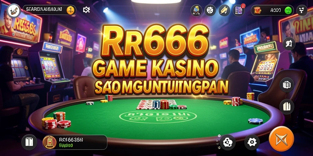 Tampilan screenshot RR666 menunjukkan gameplay Kasino yang menegangkan dan seru.