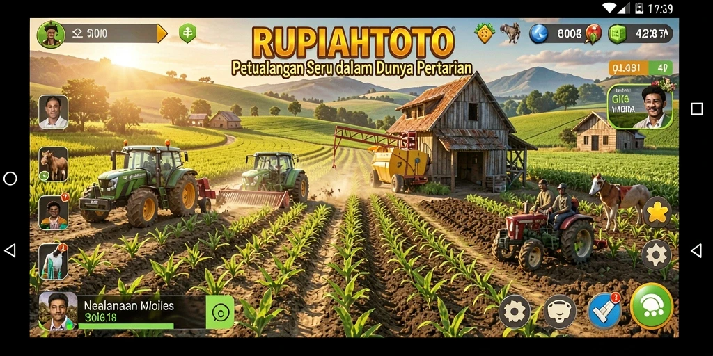 Tampilan menarik dari gameplay RUPIAHTOTO yang penuh warna.