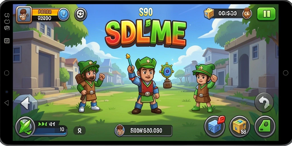 Tangkapan layar S80 menampilkan gameplay Idle yang menarik dan interaktif.