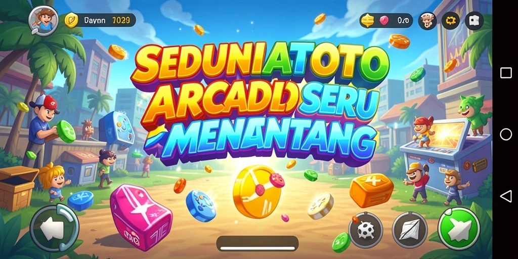 Tampilan gameplay SEDUNIATOTO yang seru dan menantang.