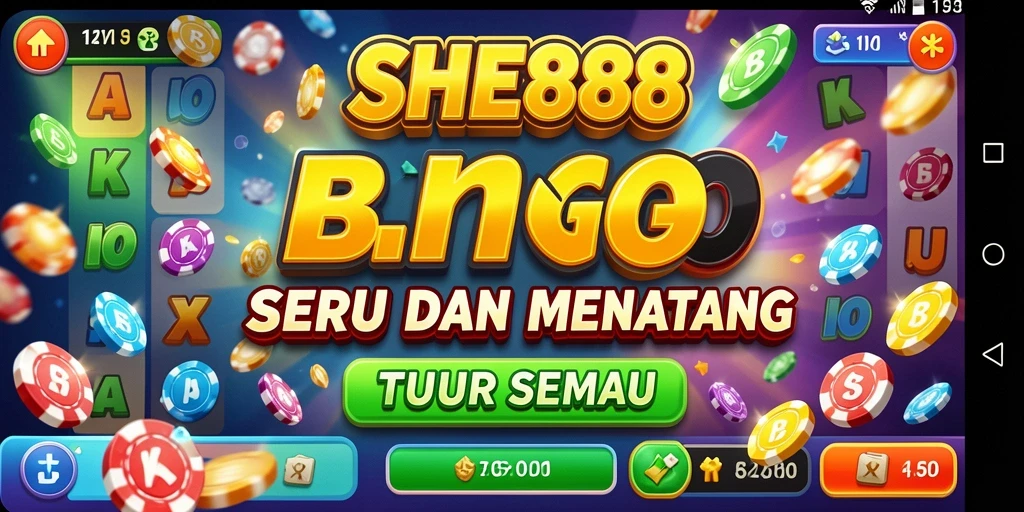 Tampilan utama <strong>SHE888</strong> yang mempesona dalam permainan Bingo.