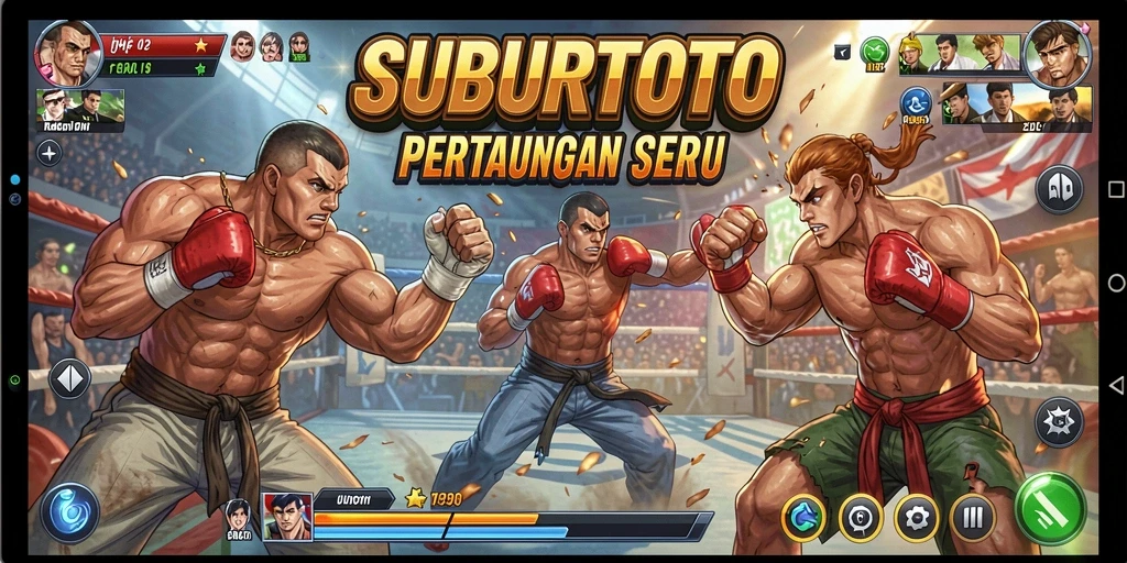 Tampilan seru pertarungan mendebarkan dalam SUBURTOTO.