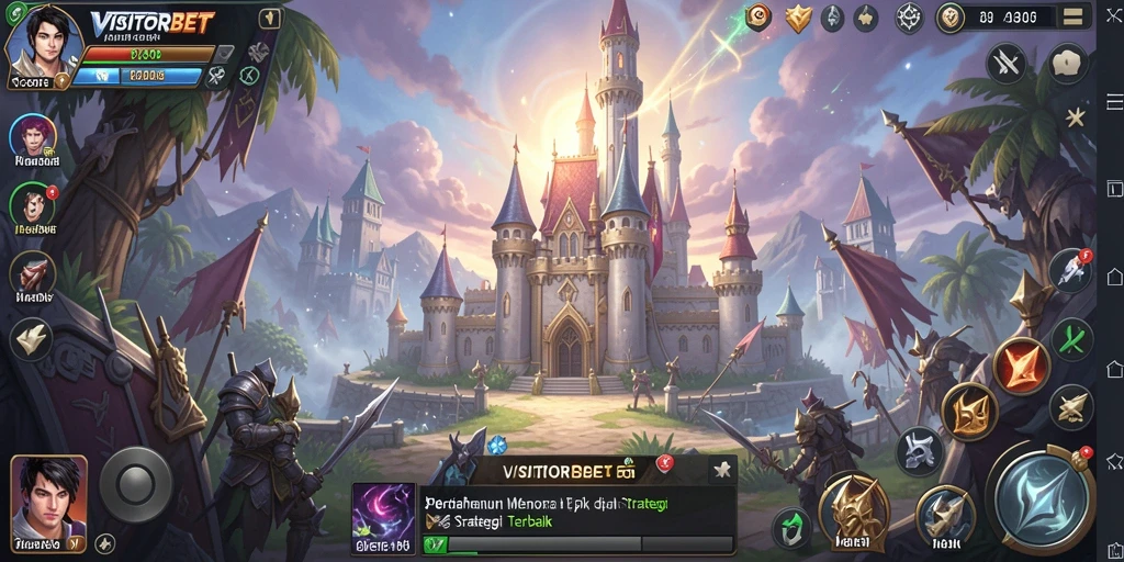 Gameplay Tower Defense yang memukau dan menantang.